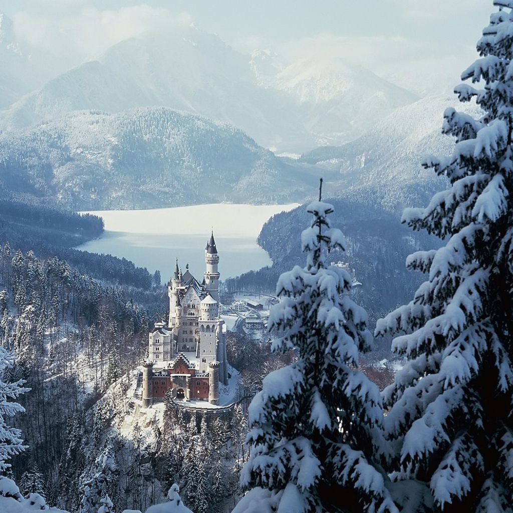 Бавария Замок Neuschwanstein