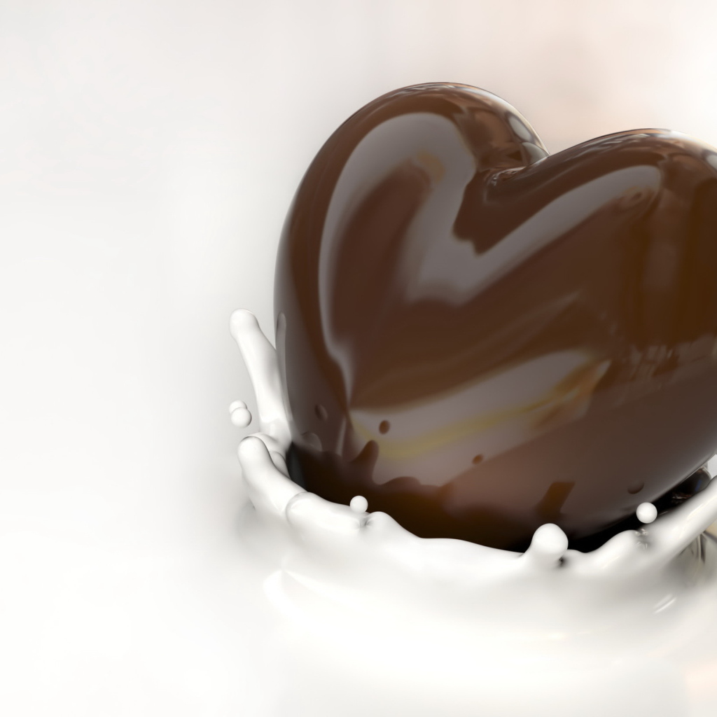 Шоколадное сердце