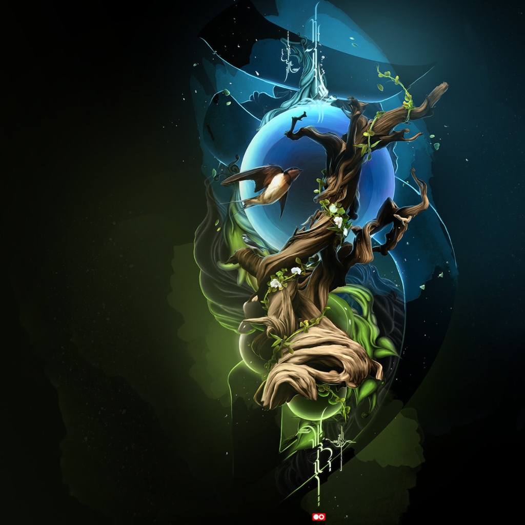 Вьющееся дерево