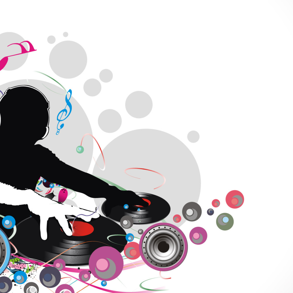 ДиДжей за работой