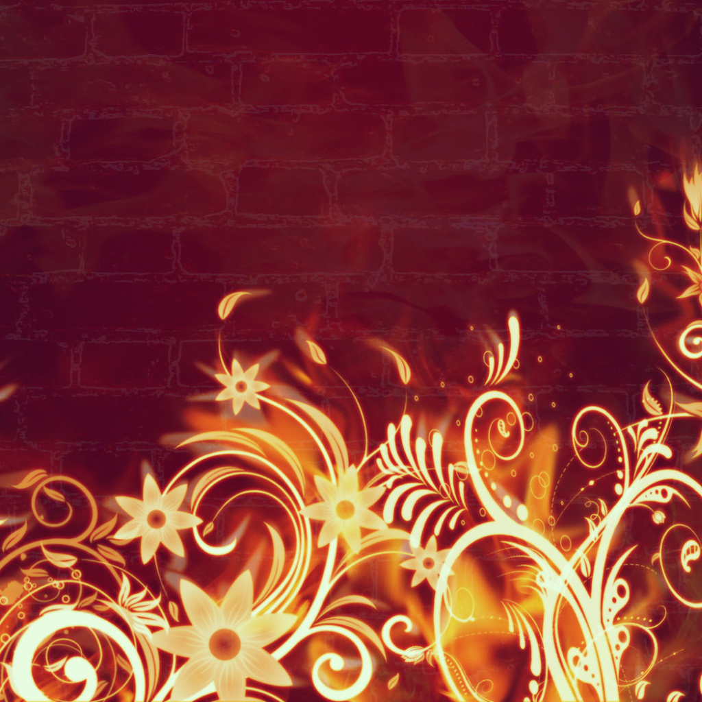 Огненные цветы