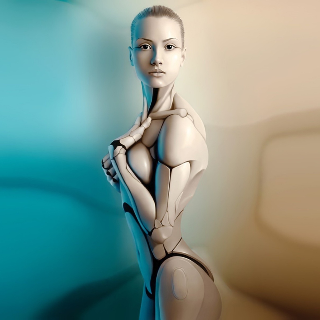 Девушка робот