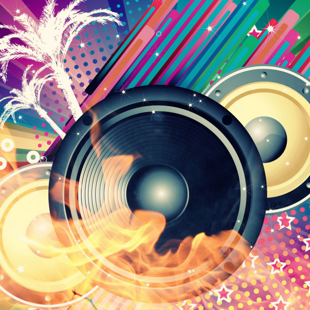 Жаркий звук динамиков