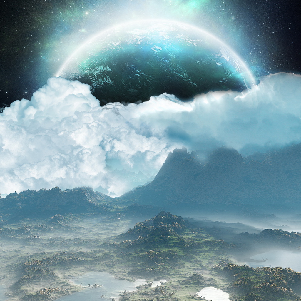 Остров среди облаков