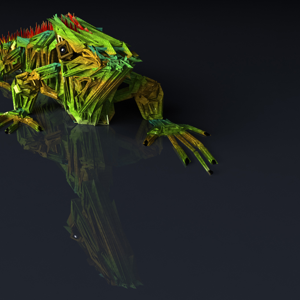 Ящерица хамелион