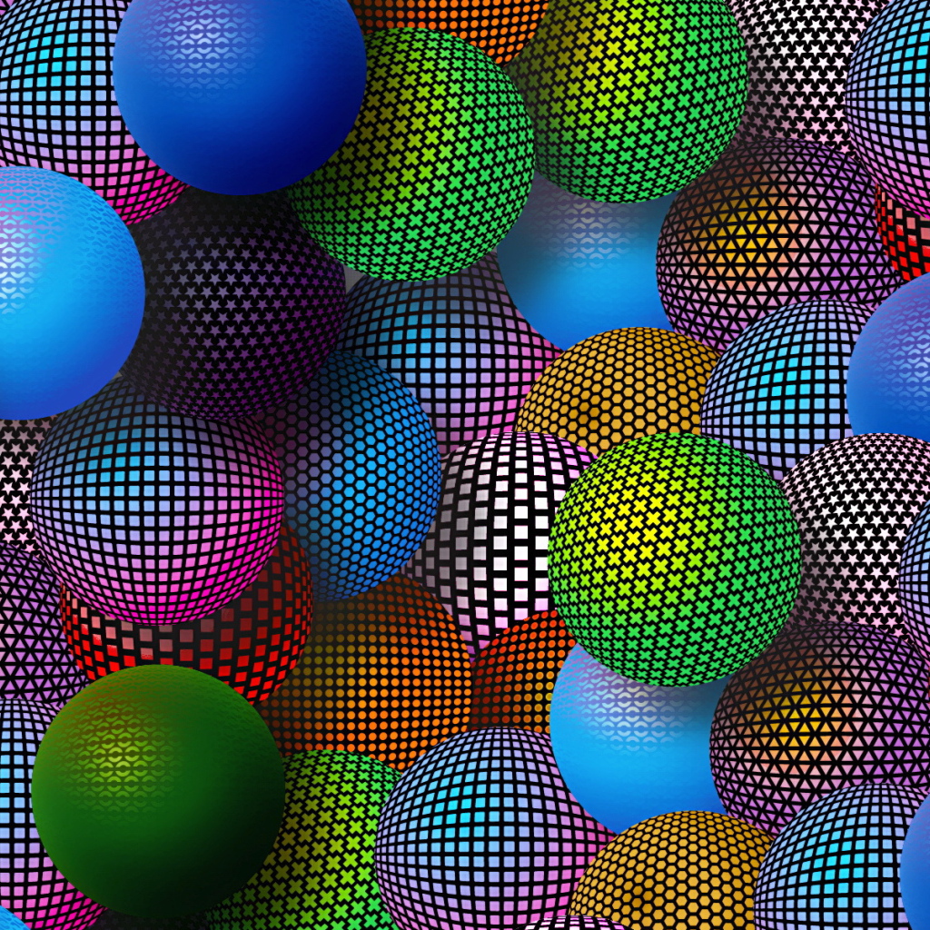 Разноцветные шарики