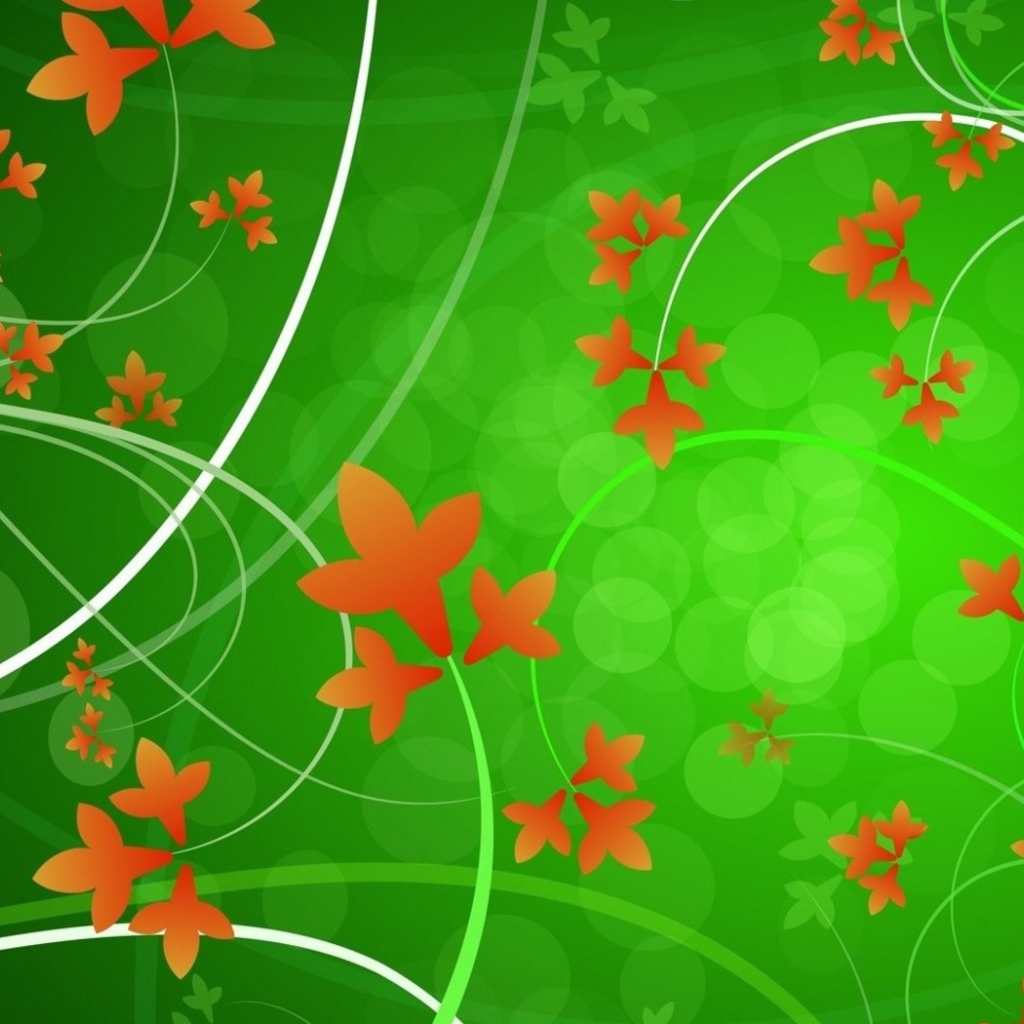 Оранжевые цветы