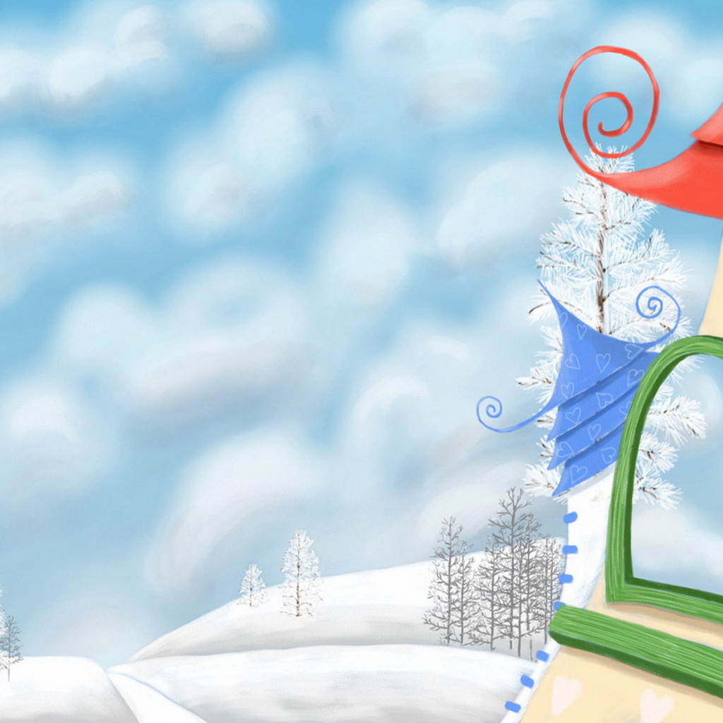 А за окном зима