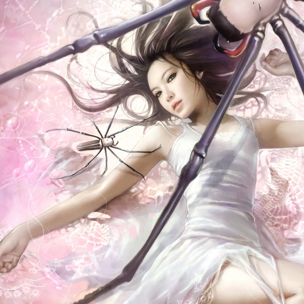 Аниме среди пауков