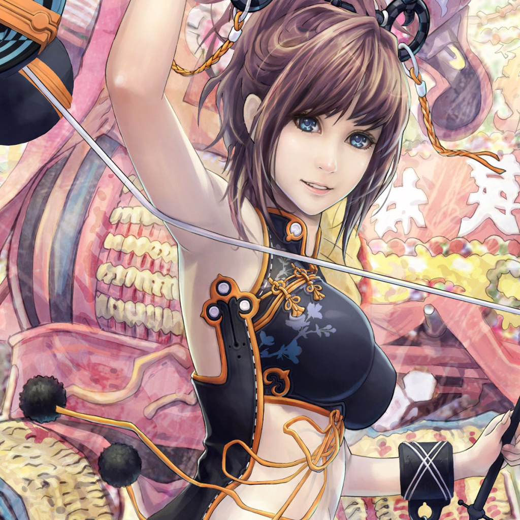 Голубоглазая девочка