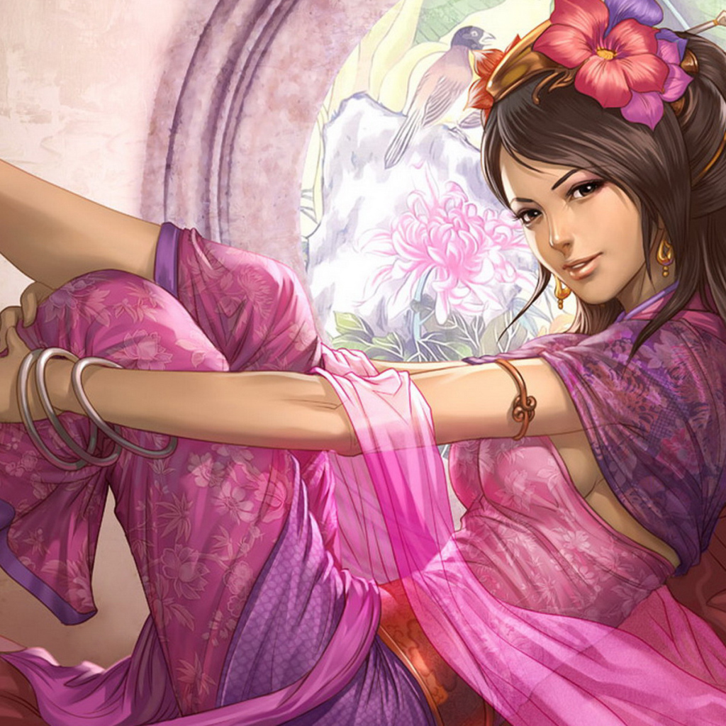 Прелестна как цветок