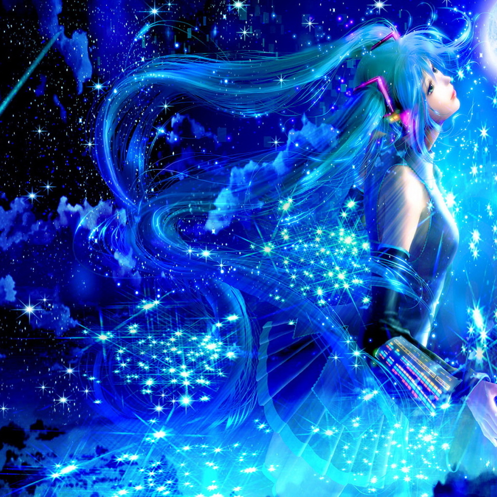 Девочка среди звезд