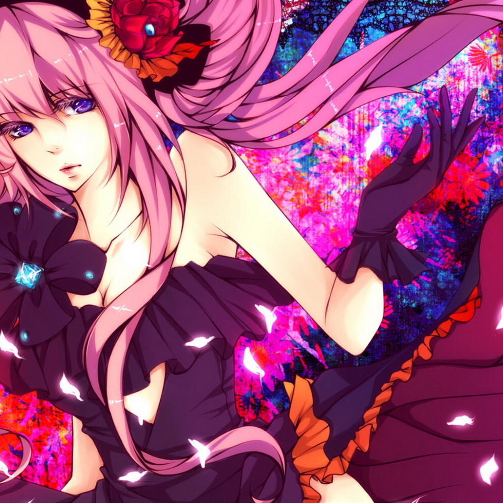 Девушка в вечернем платье