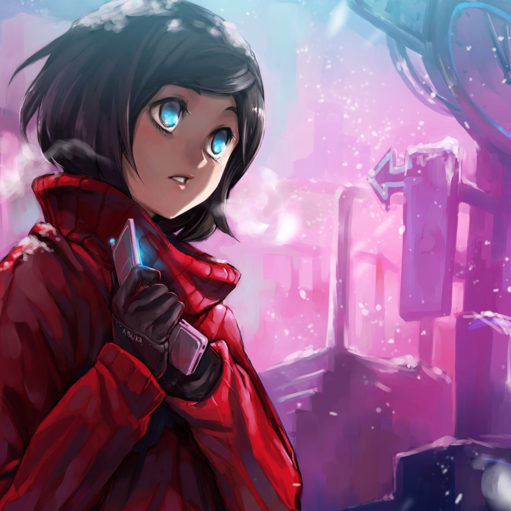 Девочка на улице