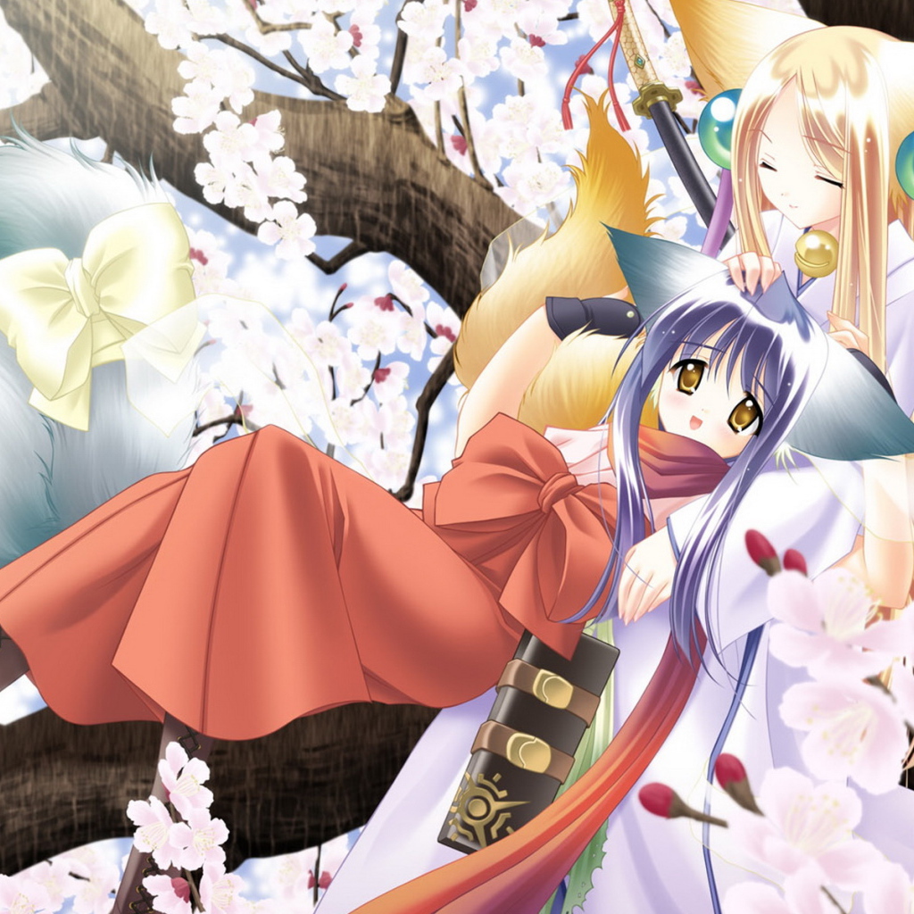 Девочки на дереве