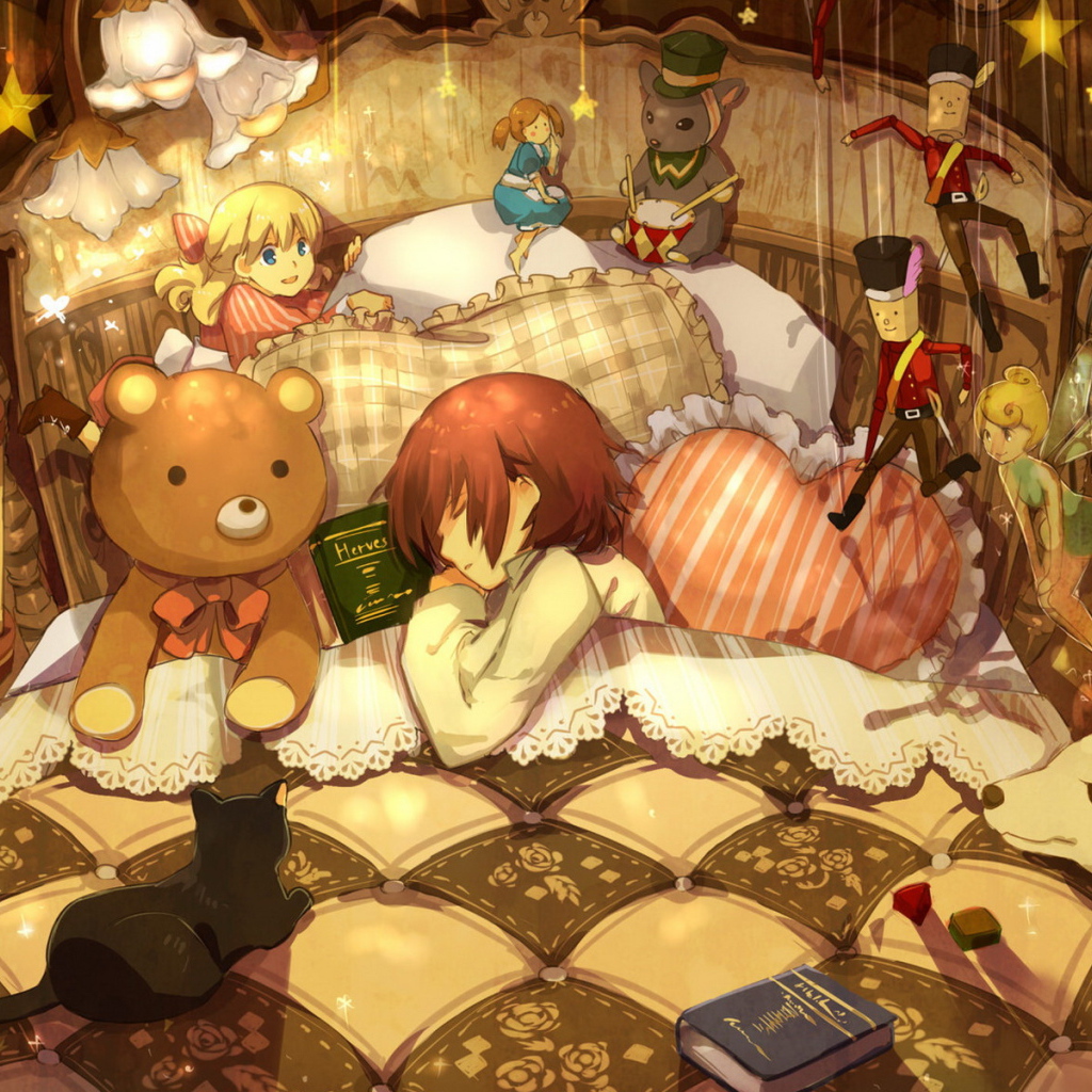 Спящая девочка