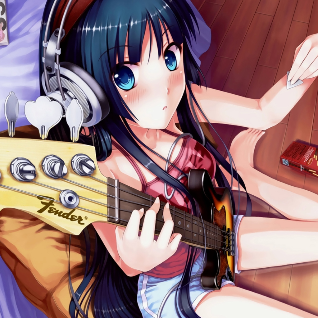 Девочка с гитарой