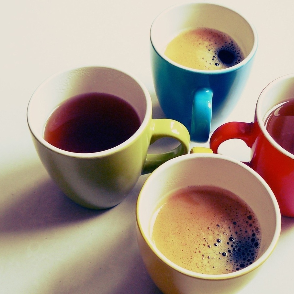 Разноцветные кружки