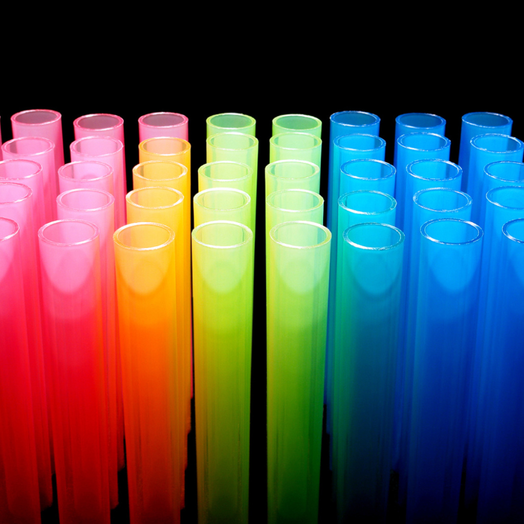 Colorful tube