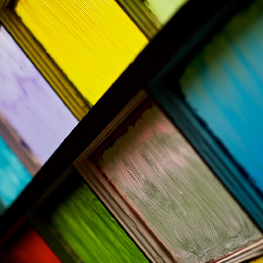 Разноцветные стекла