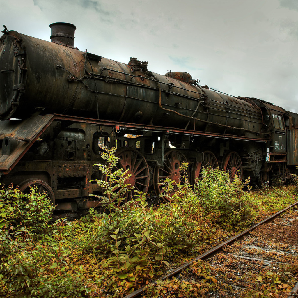 Старый паровоз