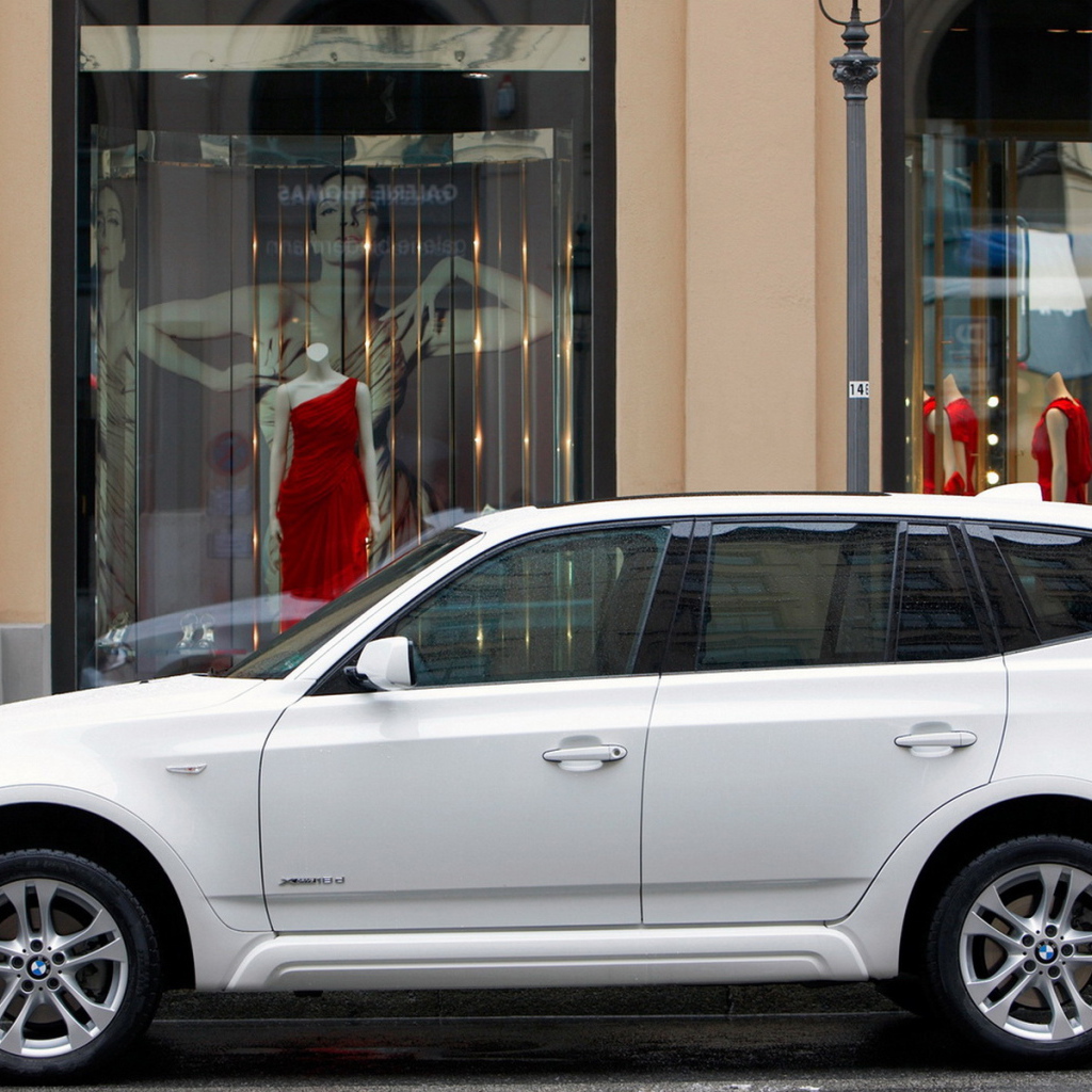 БМВ Х3 в белоснежном цвете