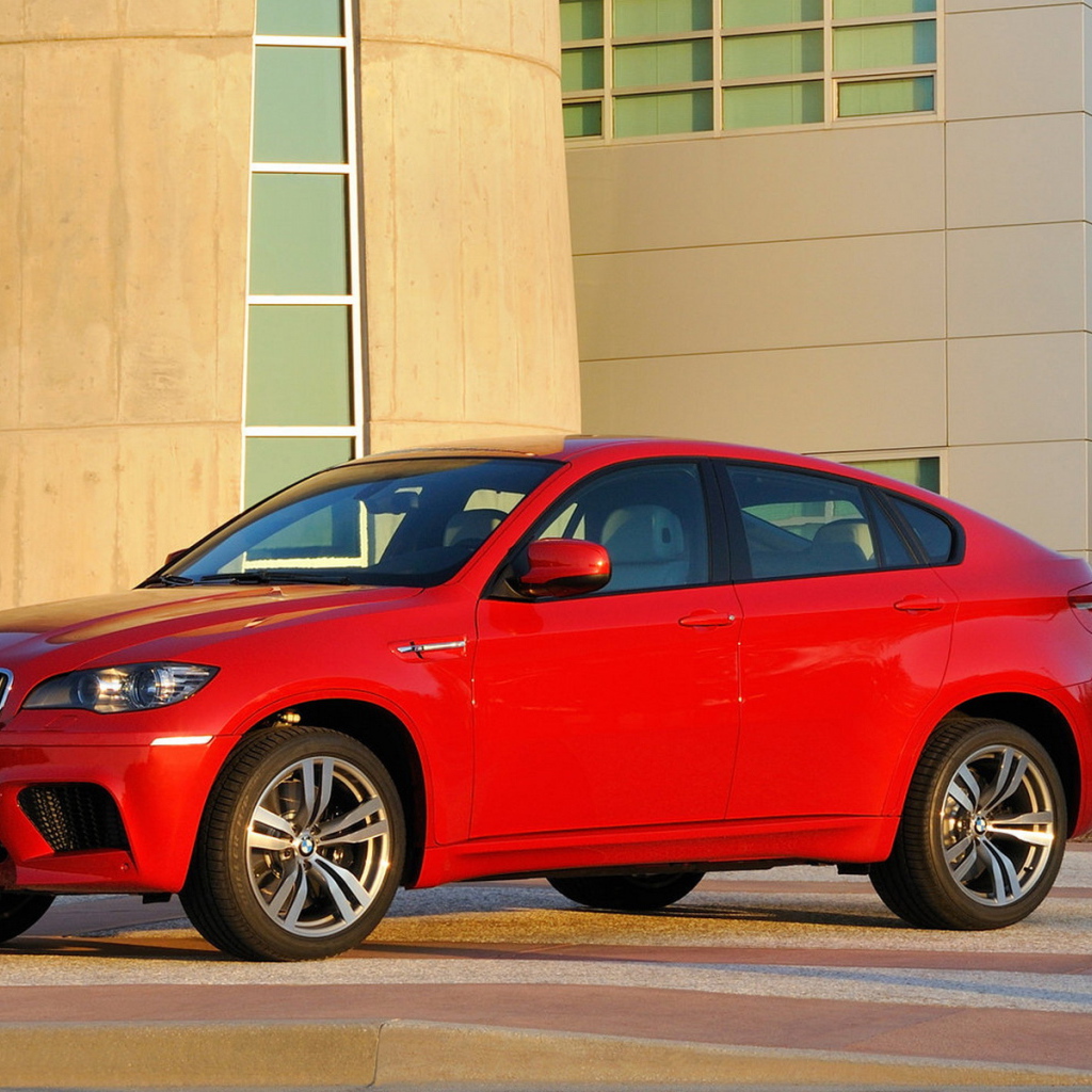 БМВ Х6 возле завода