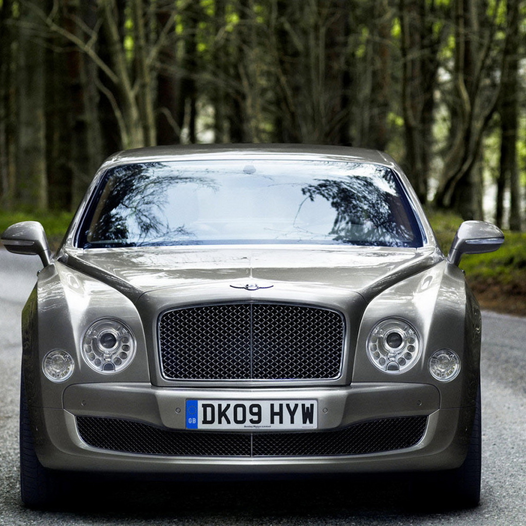 Бентли Мулсанн прогулки по лесу