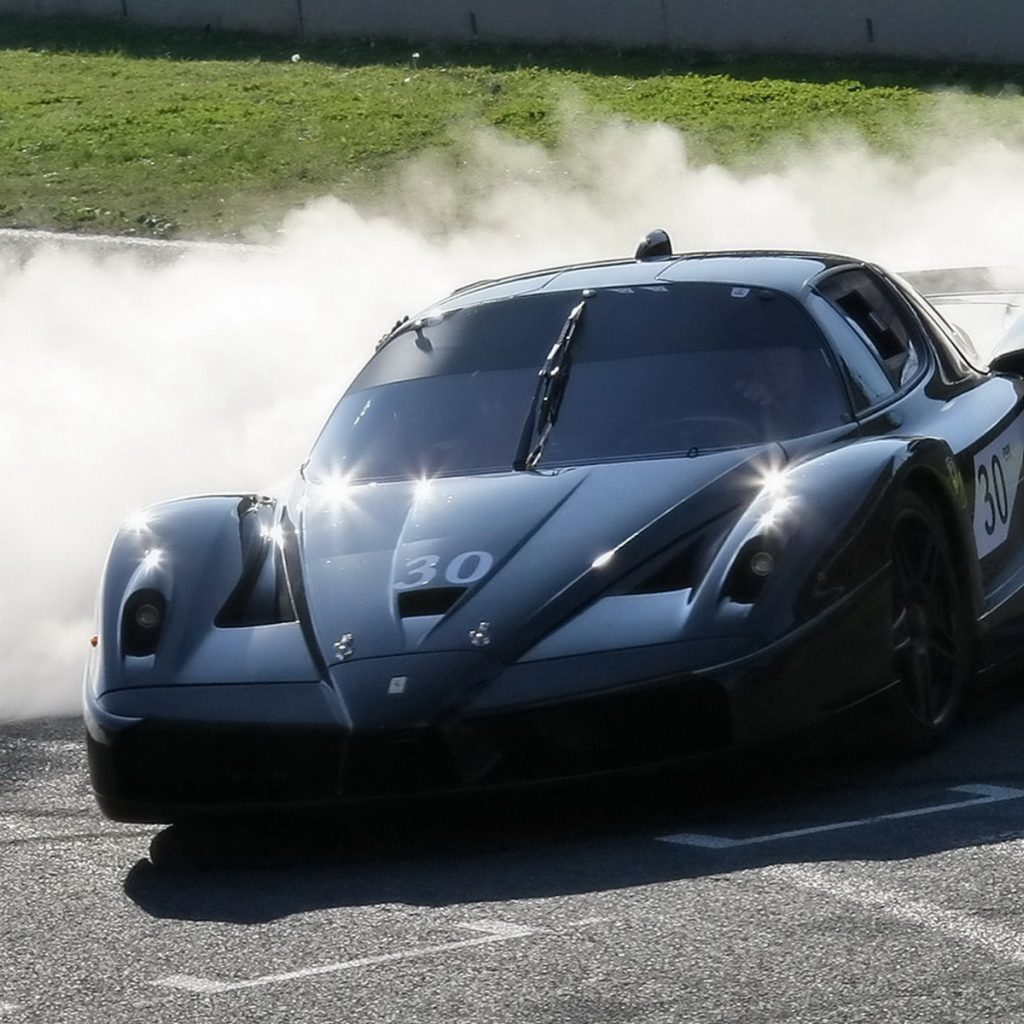 Феррари FXX на гонке