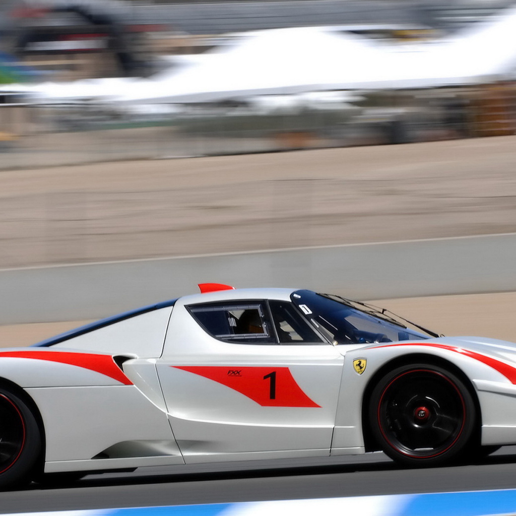 Феррари FXX на гонке