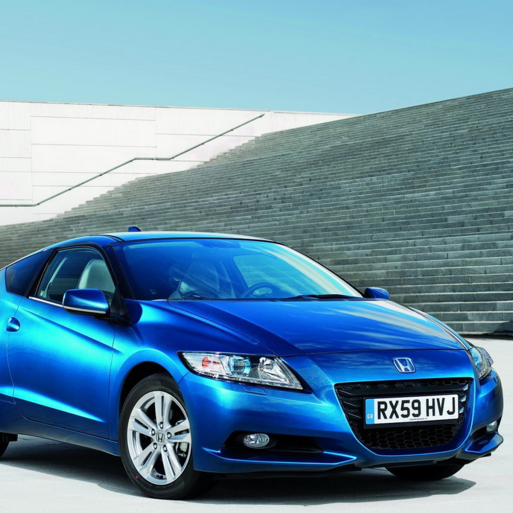 Хонда СR-Z в синем кузове