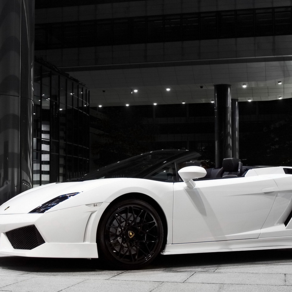 Ламборджини Галардо GT 600 в белом цвете