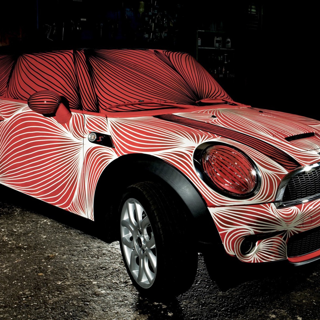 Аэрография Mini Cooper
