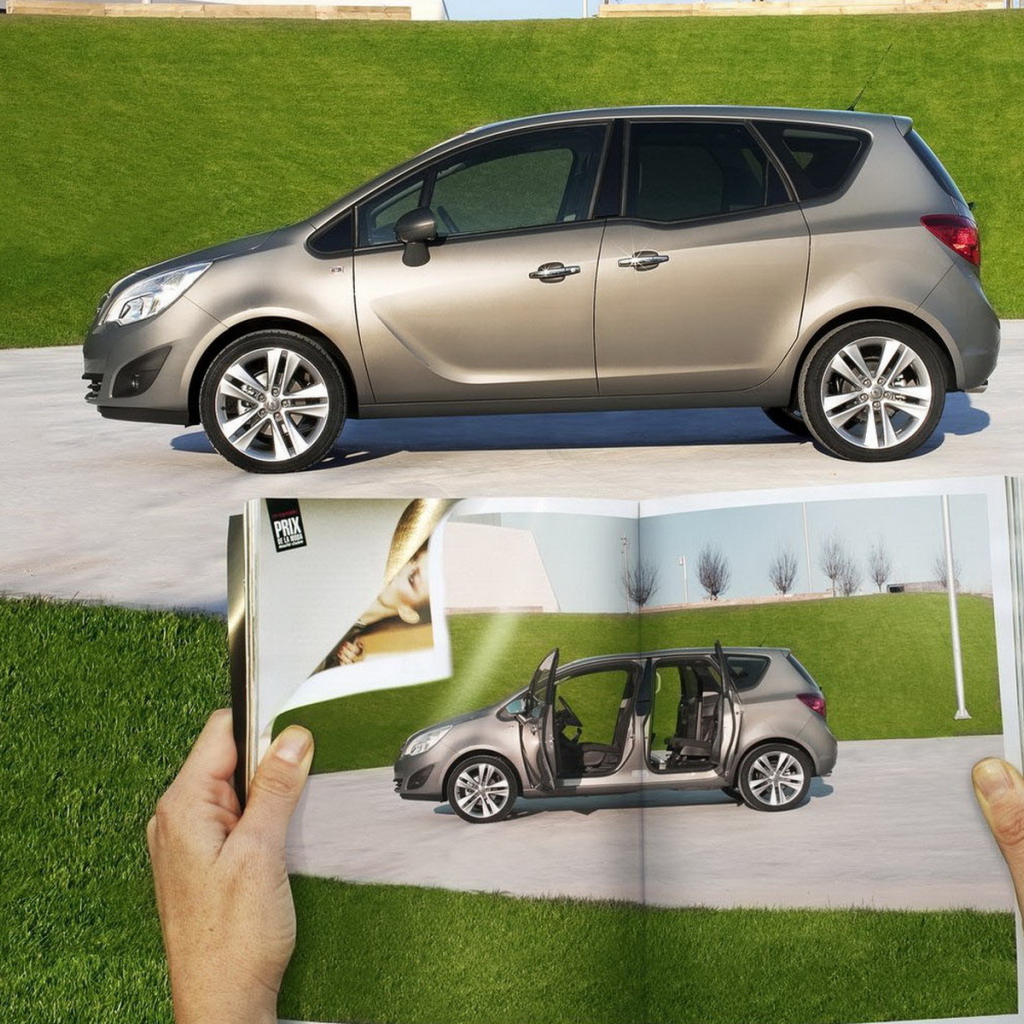 Опель Мерива мечта в руках