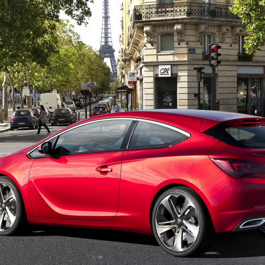 2010 Опель-GTC Париж Концепт