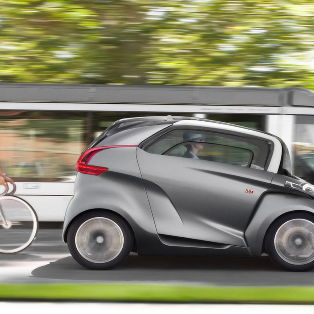Peugeot BB1 Concept по дороге домой