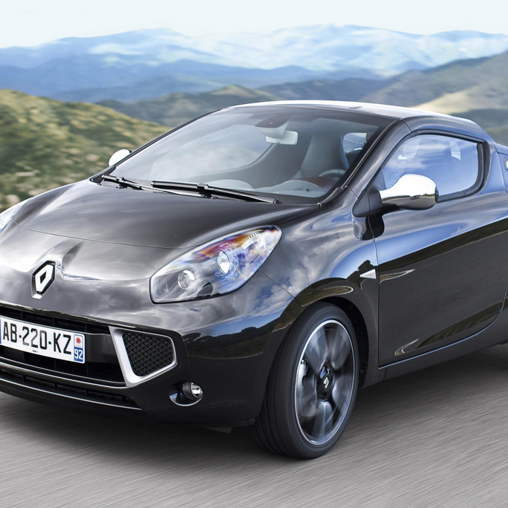 Renault Wind в горах