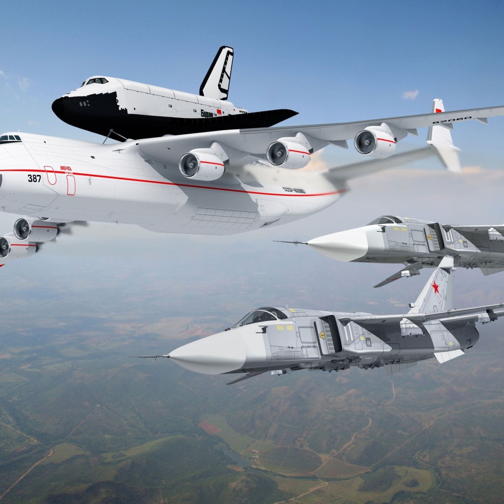 Ан-225, Буран, Су-24