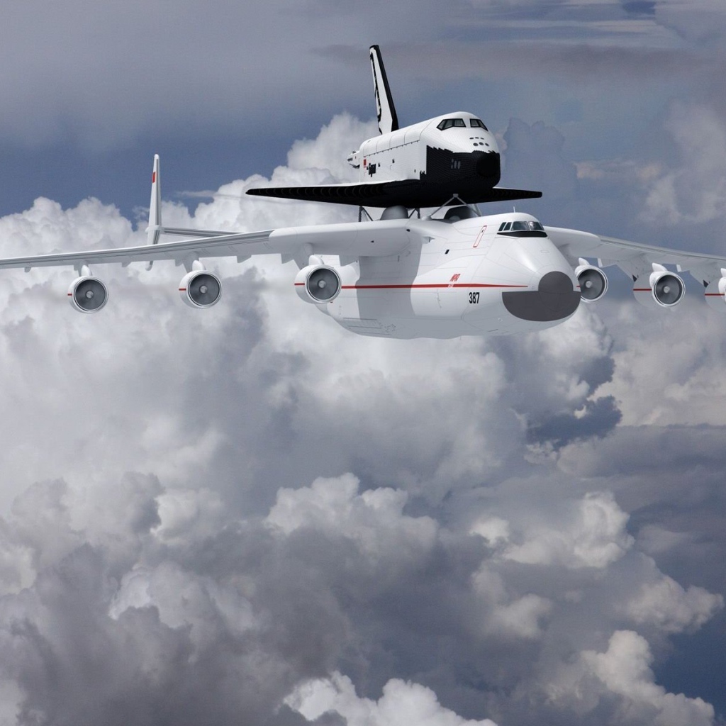 Ан-225 и буран