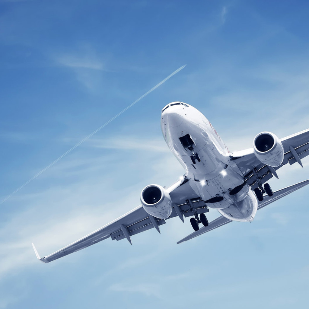 Боинг на посадке