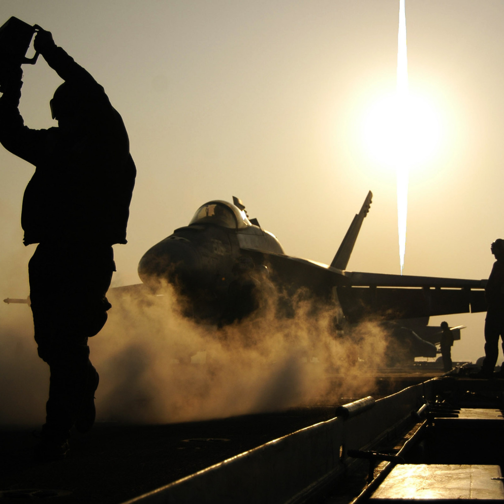 Палуба авианосца