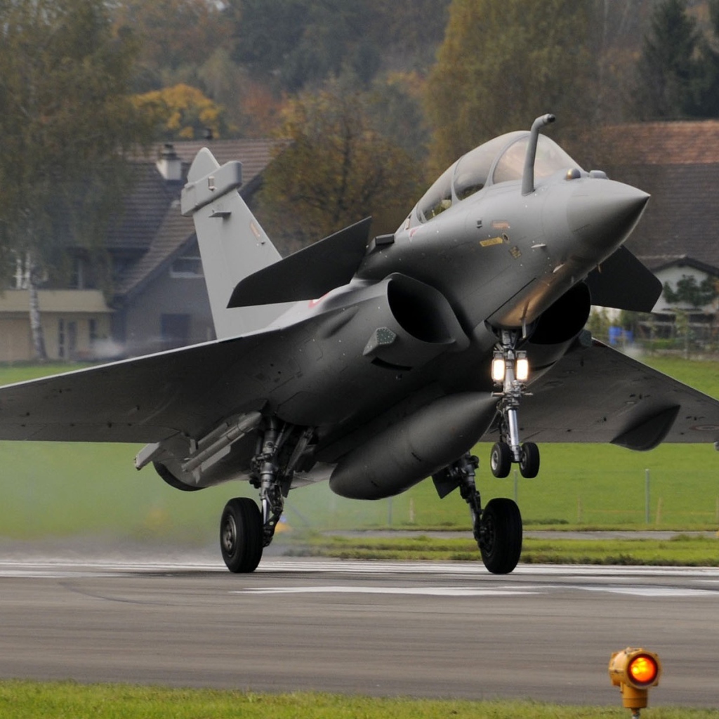 На взлетной