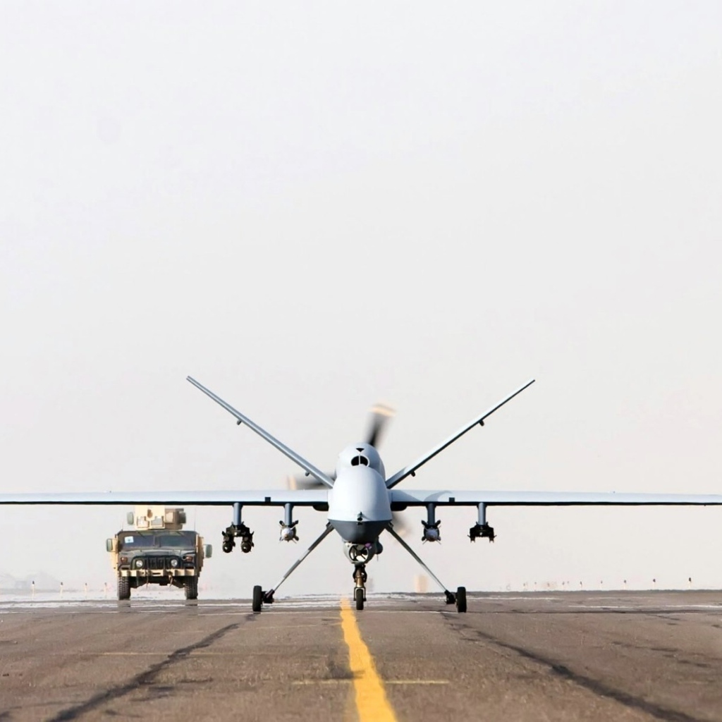 Взлет беспилотника