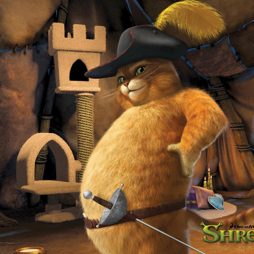 Шрэк навсегда. Кот