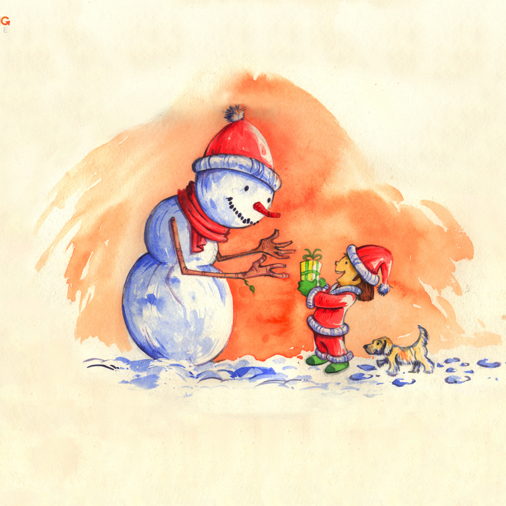 Подарок ребенку на Рождество