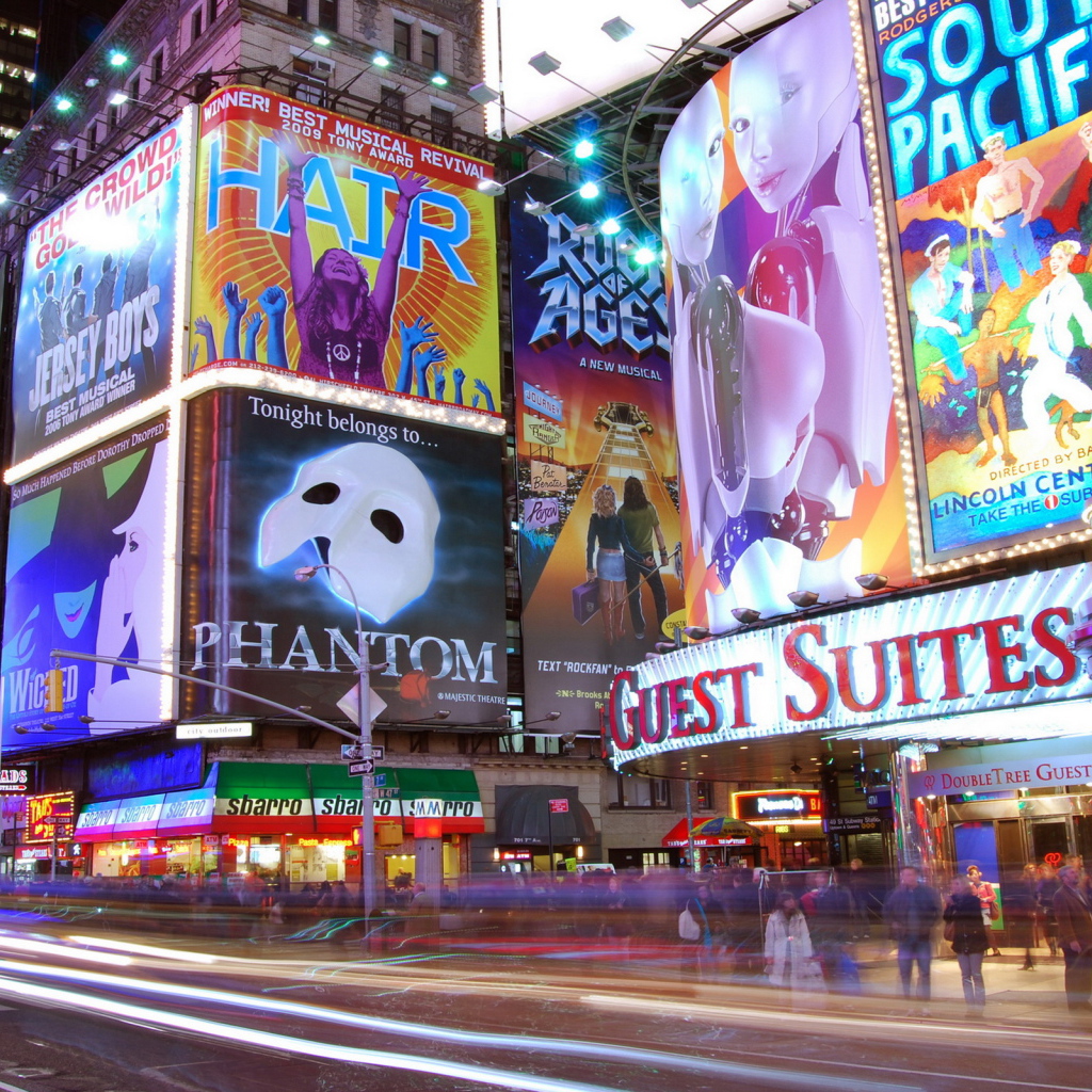 Tаймс Cквер. Hью-йорк