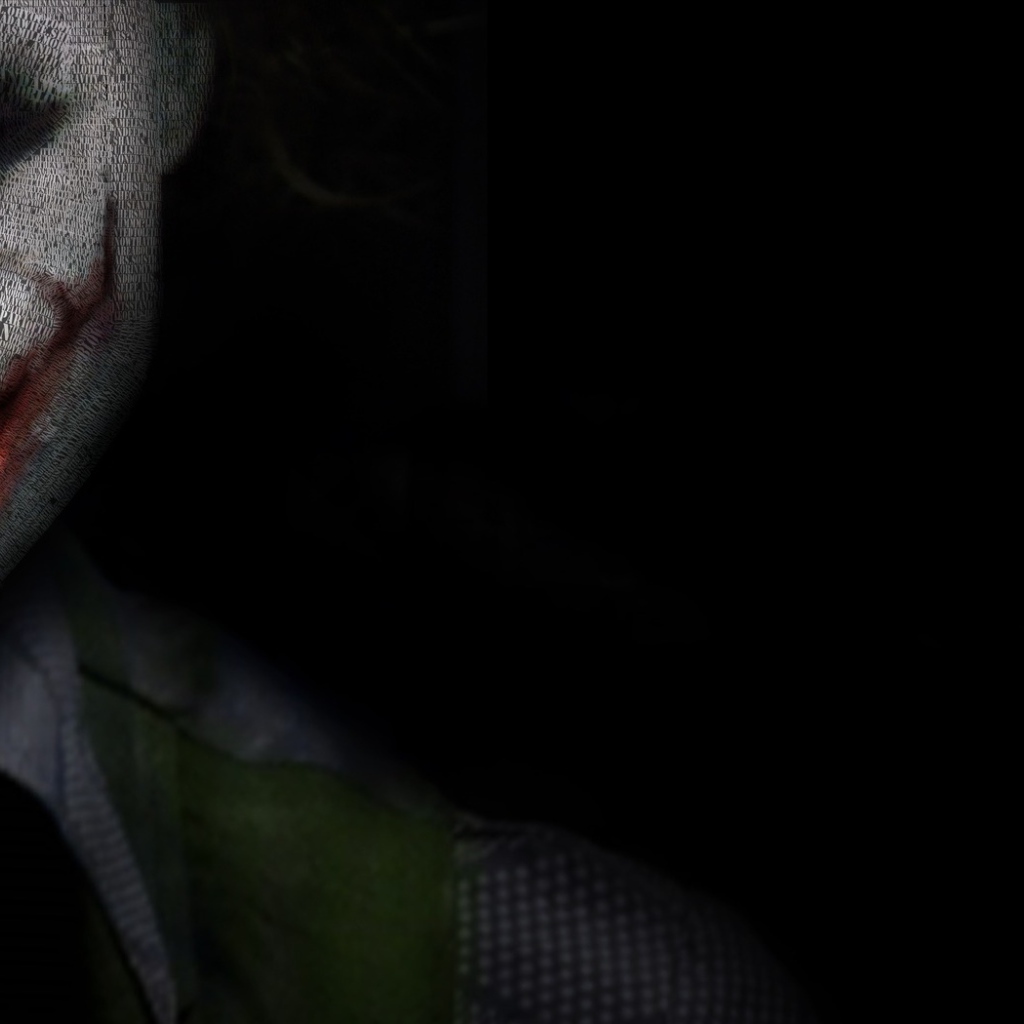 Изображая улыбку Джокер