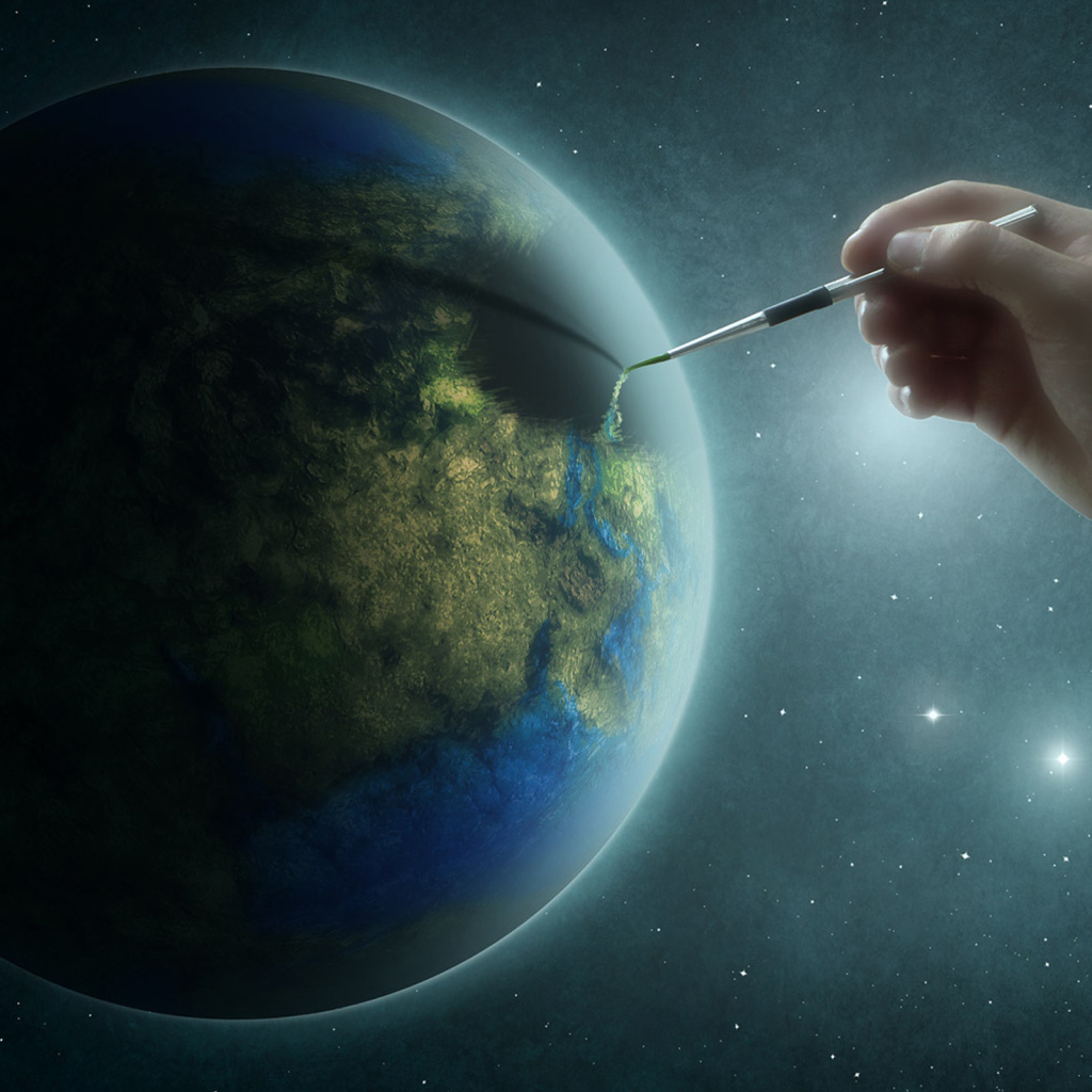 Художник Планета Кисть