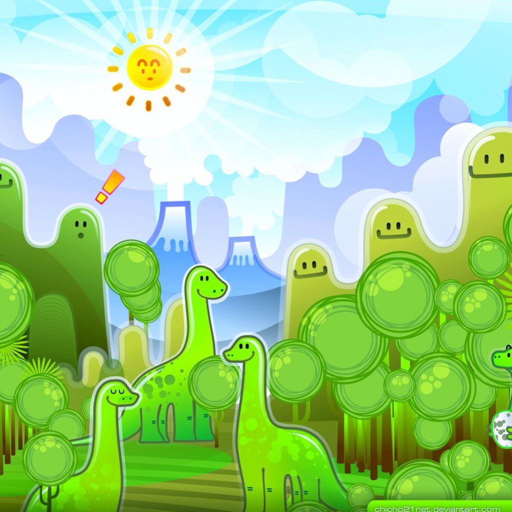 Динозавры из мультфильма