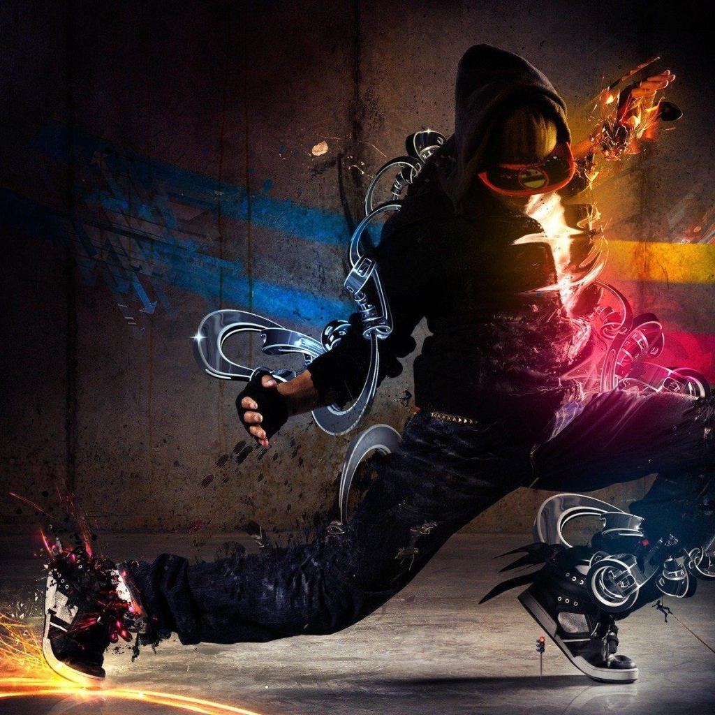 Энергия идущая от танца